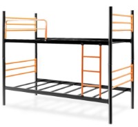 Двухъярусная кровать Evger RD-70 90x200cm Black/Orange фото №3 — интернет-магазин Desire.md