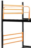 Двухъярусная кровать Evger RD-70 90x200cm Black/Orange фото №5 — интернет-магазин Desire.md