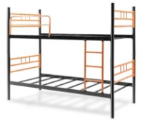 Двухъярусная кровать Evger RD-70 90x200cm Black/Orange фото №6 — интернет-магазин Desire.md