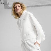 Hanorac damă Puma Wardrobe Ess Cropped Hoodie Tr Puma White, s.M imaginea #2 — magazin online Desire.md