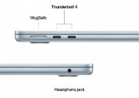 Ноутбук Apple MacBook Air 13.6 MC6T4RU/A Sky Blue фото №2 — интернет-магазин Desire.md