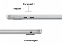 Ноутбук Apple MacBook Air 13.6 MW0X3RU/A Silver фото №4 — интернет-магазин Desire.md