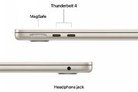 Ноутбук Apple MacBook Air 13.6 MW103RU/A Starlight фото №4 — интернет-магазин Desire.md