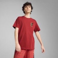 Tricou bărbătesc Puma Wardrobe Ess Road To Unity Graphic Tee Red Fire, s.M imaginea #2 — magazin online Desire.md