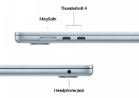 Laptop Apple MacBook Air 15.3 MC7C4RU/A Sky Blue imaginea #4 — magazin online Desire.md