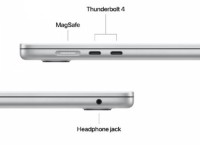 Laptop Apple MacBook Air 15.3 MW1H3RU/A Silver imaginea #4 — magazin online Desire.md