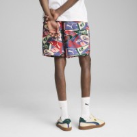 Мужские шорты Puma Wardrobe Ess Sports Legacy Aop Relaxed Shorts 6 Wv Blue Crystal/Aop, s.S фото №3 — интернет-магазин Desire.md