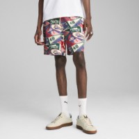 Мужские шорты Puma Wardrobe Ess Sports Legacy Aop Relaxed Shorts 6 Wv Blue Crystal/Aop, s.XL фото №2 — интернет-магазин Desire.md