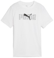 Детская футболка Puma Ess Logo Lab Tee B Puma White, s.152 фото №1 — интернет-магазин Desire.md