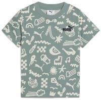 Детская футболка Puma Sandy Adventures Aop Tee Ps Green Moon, s.116 фото №1 — интернет-магазин Desire.md