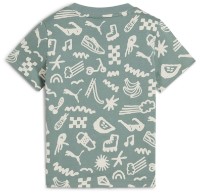Детская футболка Puma Sandy Adventures Aop Tee Ps Green Moon, s.116 фото №2 — интернет-магазин Desire.md