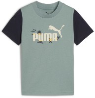 Tricou pentru copii Puma Sandy Adventures Tee Ps Green Moon, s.116 imaginea #1 — magazin online Desire.md