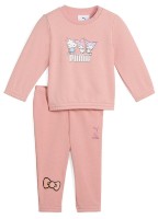 Детский спортивный костюм Puma X Hello Kitty si Friends Minicats Crew Set Inf Tr Pink Fruit, s.80 фото №1 — интернет-магазин Desire.md