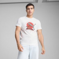 Tricou bărbătesc Puma Graphics Bonsai Tee Puma White, s.M imaginea #2 — magazin online Desire.md