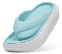 Șlapi pentru femei Puma Flatter Flip Safe Lake/Puma White, s.38 imaginea #4 — magazin online Desire.md