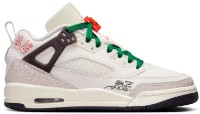 Ботинки детские Nike Jordan Spizike Low (Gs) Sail/Black/Pine Green/Orange, s.38 фото №3 — интернет-магазин Desire.md