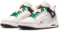 Ботинки детские Nike Jordan Spizike Low (Gs) Sail/Black/Pine Green/Orange, s.38.5 фото №1 — интернет-магазин Desire.md