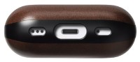 Husă pentru căști Nomad Modern Leather AirPods Pro 2 Brown imaginea #4 — magazin online Desire.md