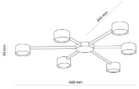 Потолочный светильник Tk-Lighting Avia 6 4692 фото №2 — интернет-магазин Desire.md