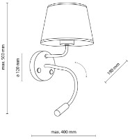 Бра Tk-Lighting Maja (10081) фото №3 — интернет-магазин Desire.md