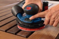 Эксцентриковая шлифмашина Bosch EX 18V-150-3 (B0601372904) фото №6 — интернет-магазин Desire.md