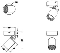 Candelabru de perete Trio Pago (803500132) imaginea #3 — magazin online Desire.md