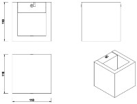 Candelabru de perete Trio Brad (223710130) imaginea #3 — magazin online Desire.md