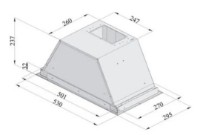 Вытяжка Fabiano Box 60 Silence+ фото №2 — интернет-магазин Desire.md