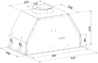Вытяжка Fabiano BoxPro 52 Silent Inox фото №4 — интернет-магазин Desire.md