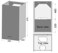 Вытяжка Fabiano Qubo 45 Black Glass фото №4 — интернет-магазин Desire.md