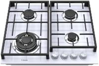 Газовая панель Fabiano FHG 8244 VGHT White Glass фото №2 — интернет-магазин Desire.md