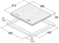 Комбинированная панель Fabiano FHGI 8234 ITC фото №4 — интернет-магазин Desire.md