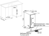 Dulap de vin incorporabil Fabiano FWC 296 Black imaginea #4 — magazin online Desire.md