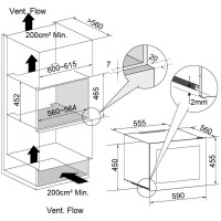 Dulap de vin incorporabil Fabiano FWC 456 Black imaginea #3 — magazin online Desire.md