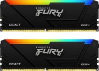 Memorie Kingston Fury Beast 64Gb DDR4-3600MHz Kit (KF436C18BB2AK2/64) imaginea #2 — magazin online Desire.md