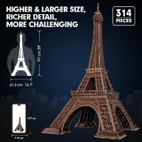 Puzzle 3D-constructor CubicFun Eiffel Tower (MC284h) imaginea #2 — magazin online Desire.md