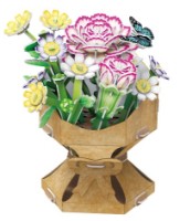 Puzzle 3D-constructor CubicFun Flower Bouque Carnation (W3300h)