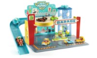 Set jucării transport Djeco Crazy Motors Garage DJ05495