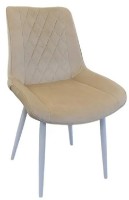 Scaun Magnusplus DC 6020 Velour White/Gray Legs