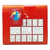 Carte de colorat pentru copii Faber-Castell Connector Suitcase imaginea #9 — magazin online Desire.md