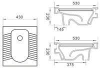 Чаша Генуя Goxea GX-16008S фото №2 — интернет-магазин Desire.md