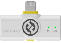 Микрофон Hollyland Lark M2 Lightning Duo Ivory White фото №2 — интернет-магазин Desire.md