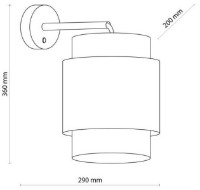 Candelabru de perete Tk-Lighting Boho 5651 Black imaginea #2 — magazin online Desire.md