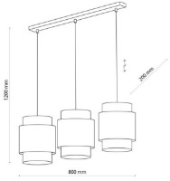 Lustră Tk-Lighting Boho 6541 Black imaginea #2 — magazin online Desire.md