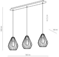 Люстра Tk-Lighting Brylant 2789 Gold фото №2 — интернет-магазин Desire.md