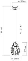 Люстра Tk-Lighting Brylant 796 Black/Chrome фото №2 — интернет-магазин Desire.md