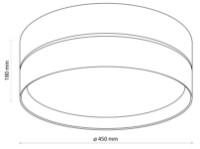 Потолочный светильник Tk-Lighting Eco 5775 Beige фото №3 — интернет-магазин Desire.md