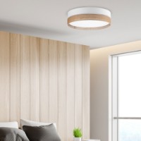 Потолочный светильник Tk-Lighting Linobianco 6578 White/Brown фото №2 — интернет-магазин Desire.md