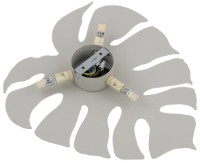 Candelabru de perete Tk-Lighting Monstera 4667 White imaginea #3 — magazin online Desire.md