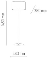 Торшер Tk-Lighting Reno 5428 White фото №2 — интернет-магазин Desire.md
